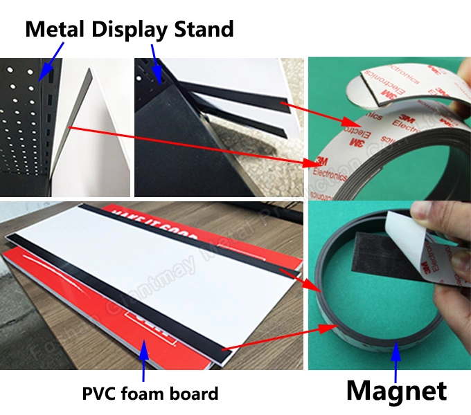 Giantmay Hardware Tool Display Retail Shop Product Pegboard Metal Shelf