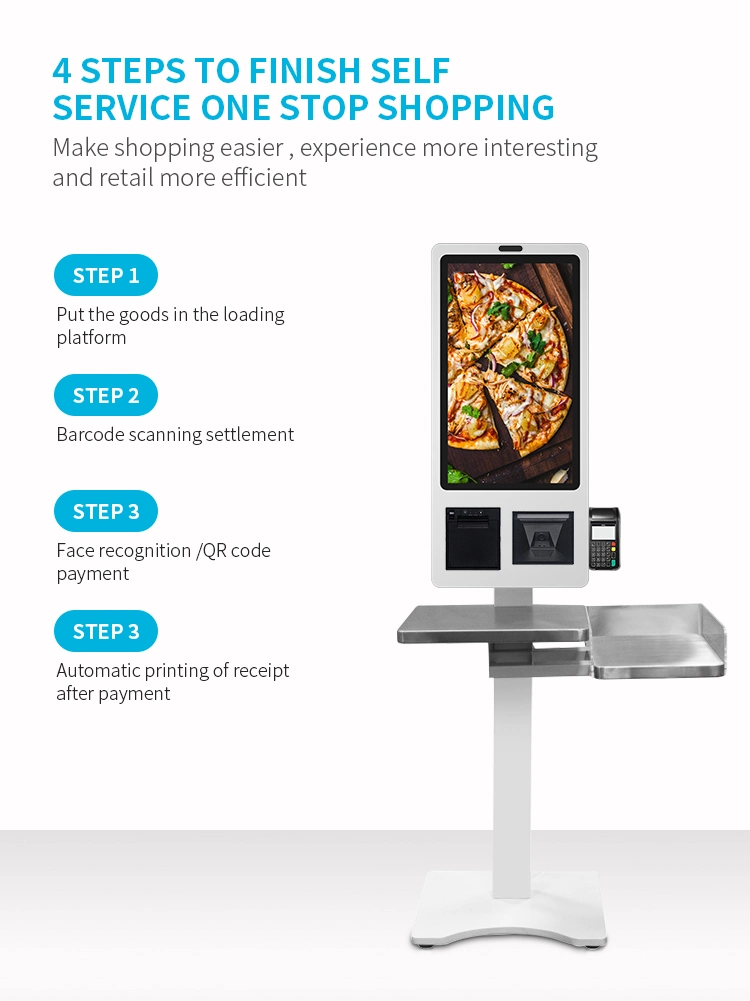 Convenience Store Cashierless Automated Checkout System Self-Service Kiosk Supermarket Self Check out Counter