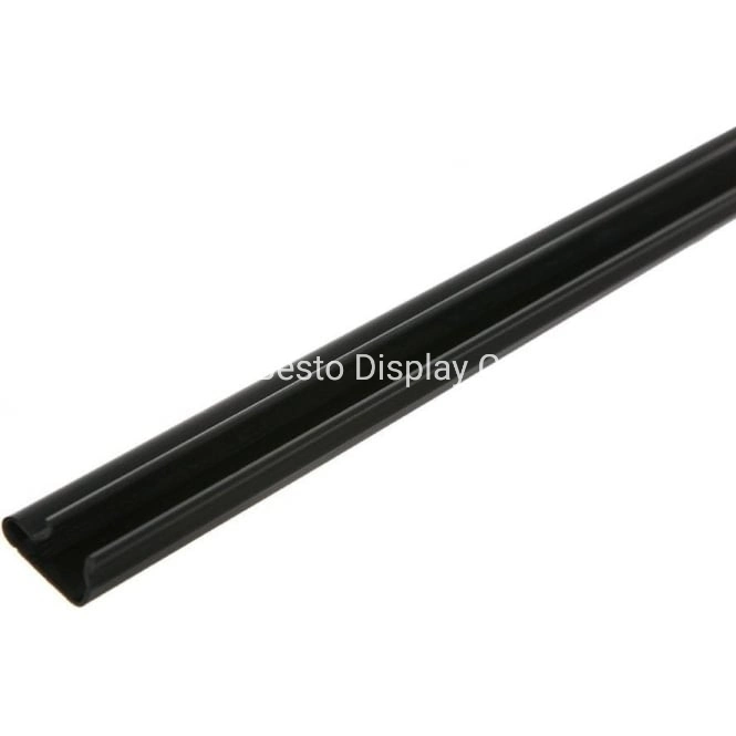 European 1200mm Length Strips Plastic PVC Insert Display for MDF Slatwall in Stores/Shops/Supermarket